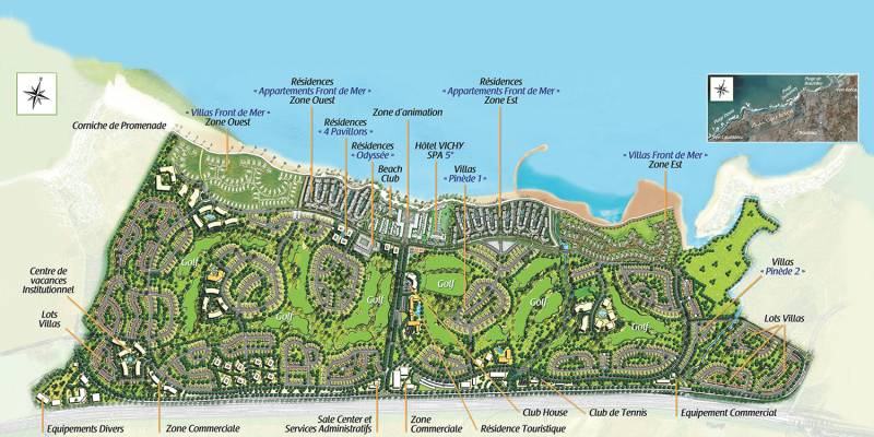 golf map