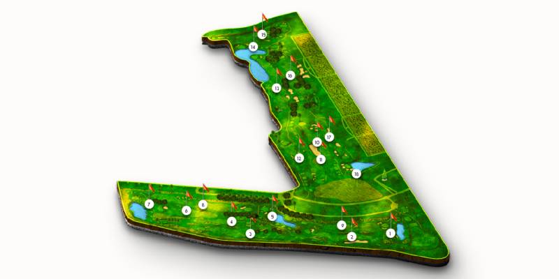 golf map